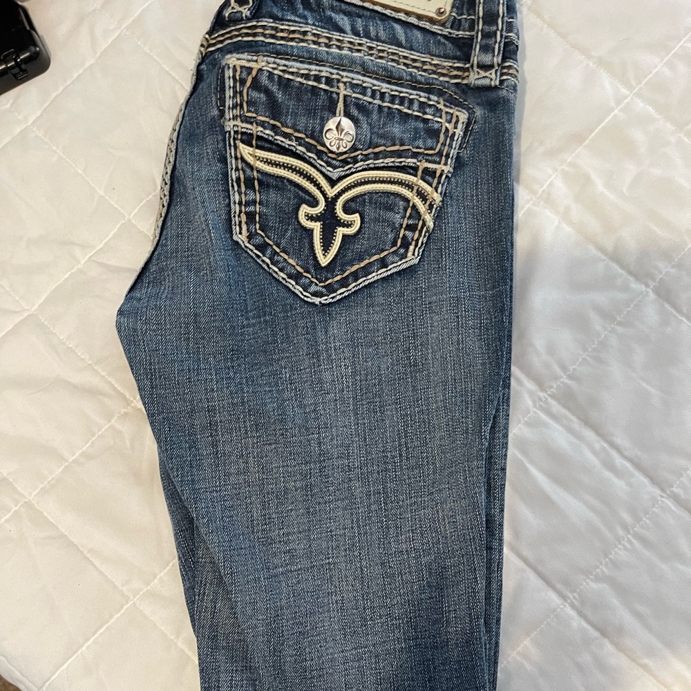 Miss me and rock revivals both size 28 will sell or trade